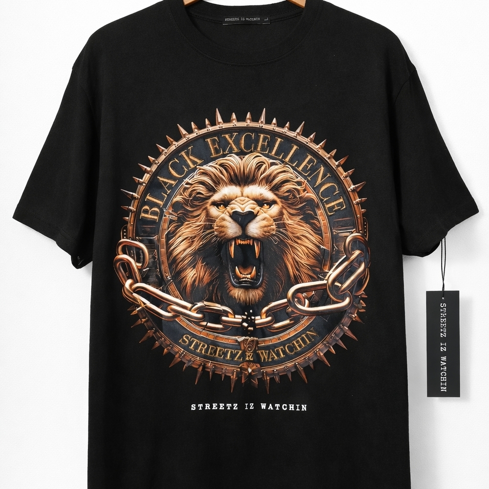 Black Graphic T-Shirt